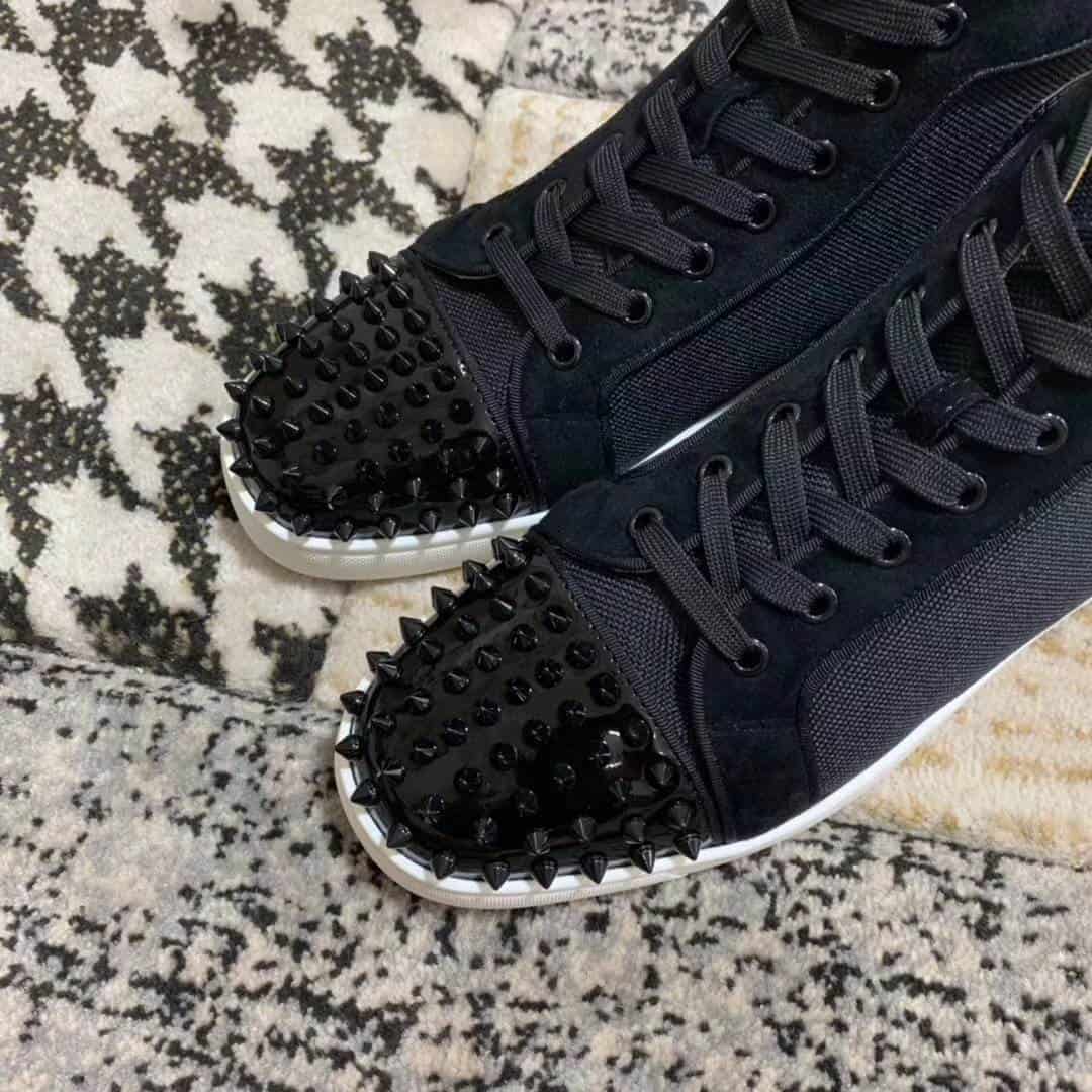 Ch**an louboutin high top sneaker - cl77