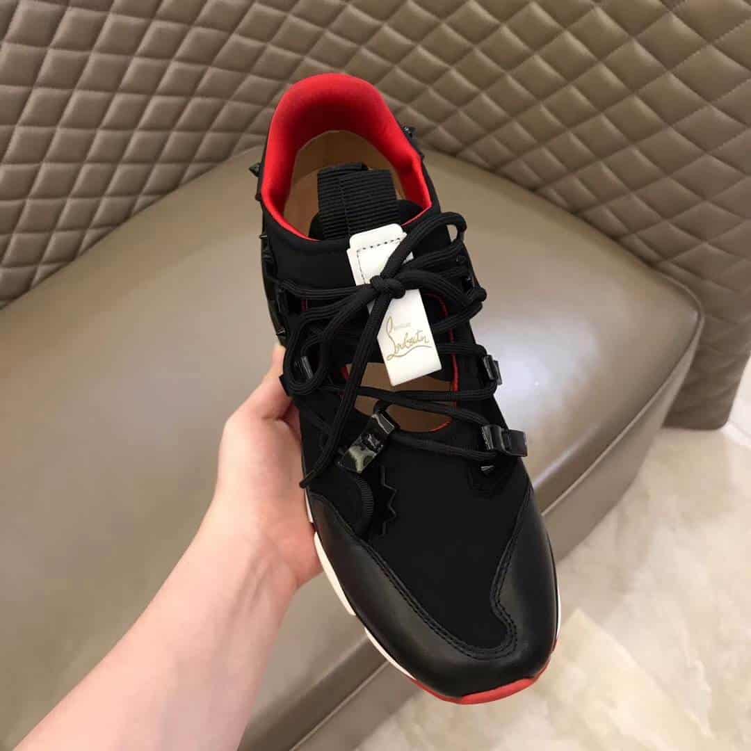 Ch**an louboutin red- runner sneaker - cl58