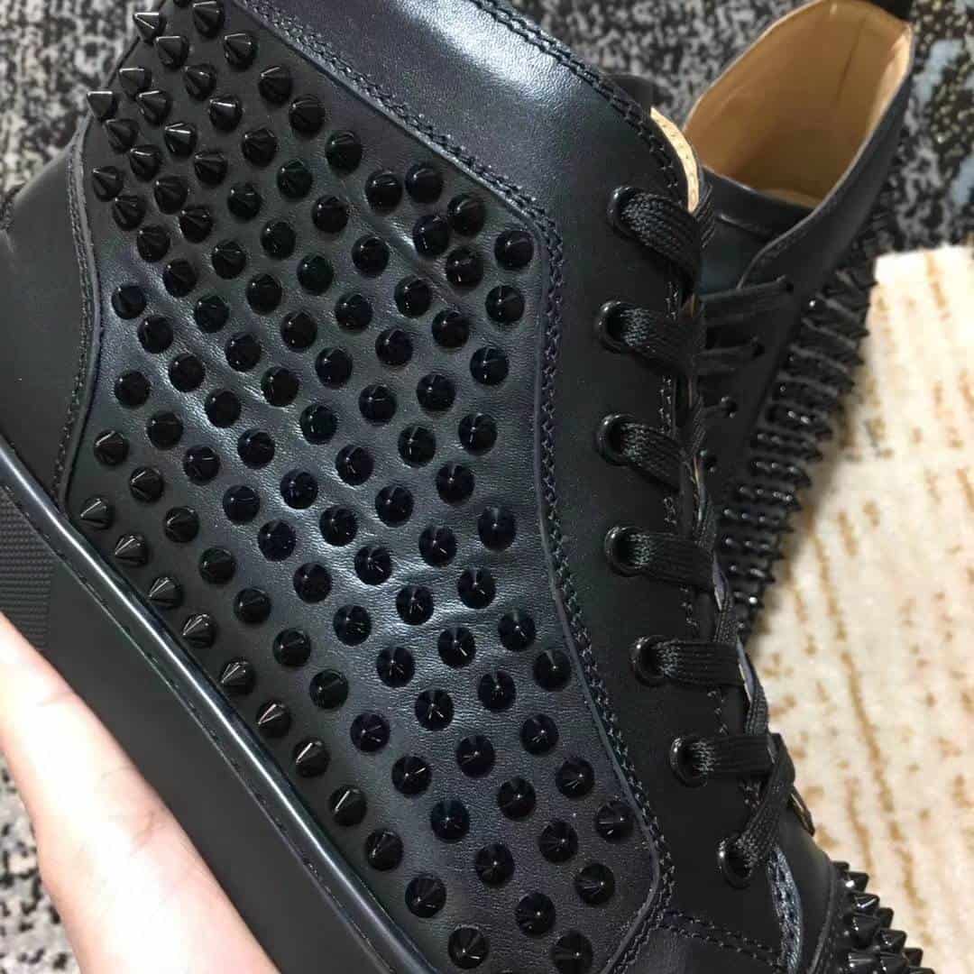 Ch**an louboutin high top sneaker - cl46