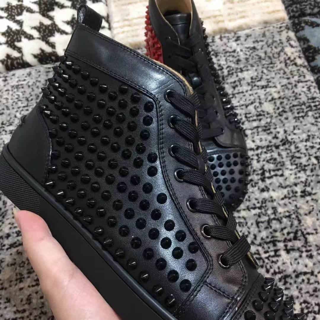 Ch**an louboutin high top sneaker - cl43