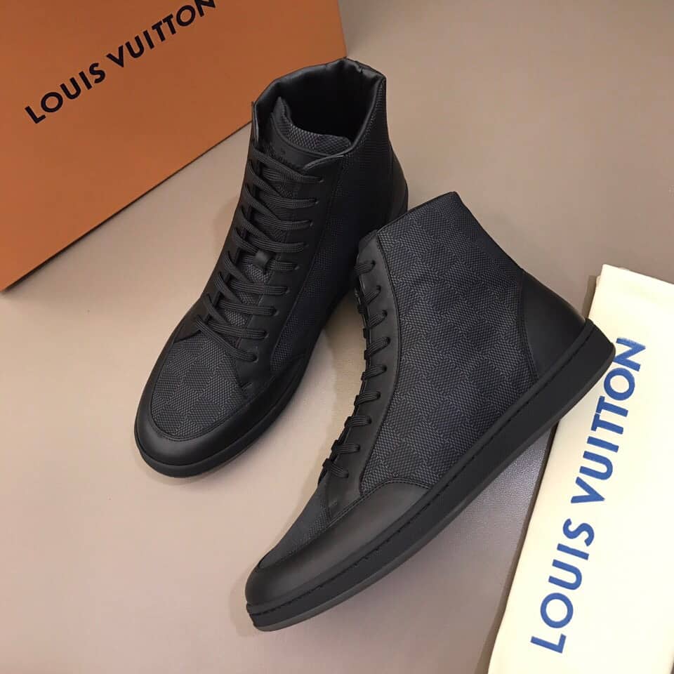 l0*is V*t0n offshore high top sneaker 'black'