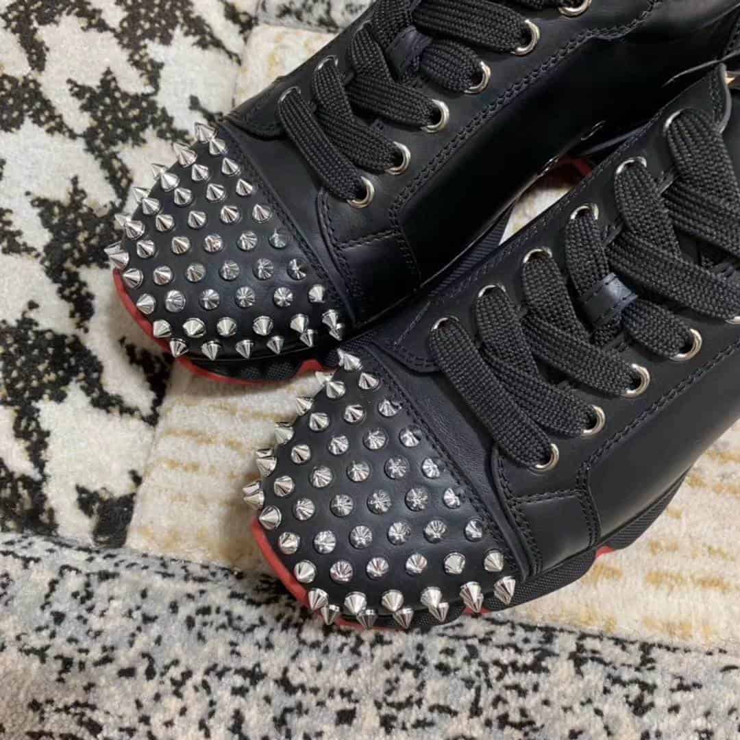 Ch**an louboutin spike sock sneaker - cl19