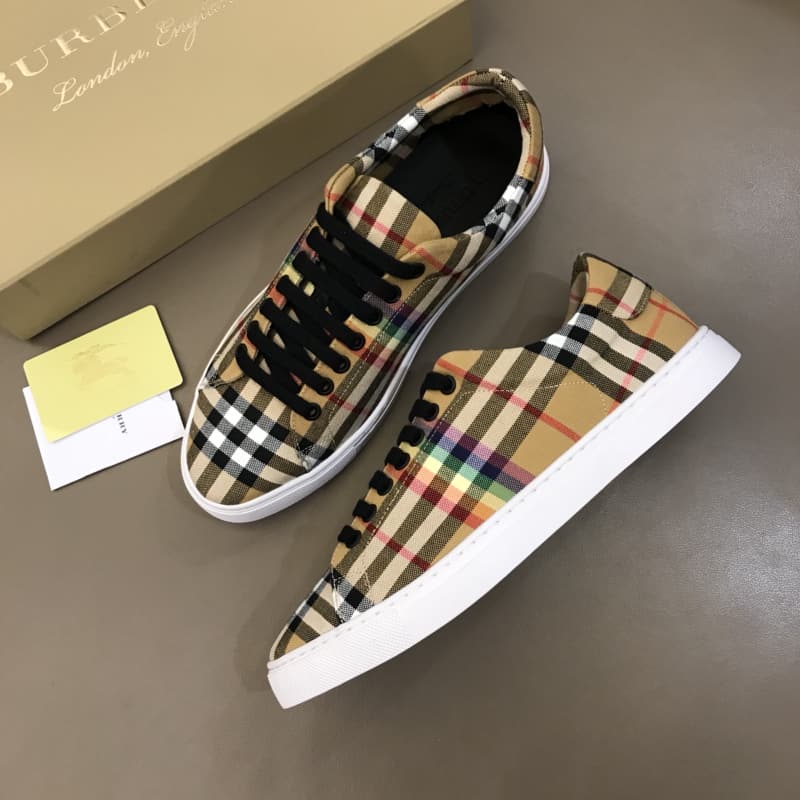 B**rry rainbow vintage check trainers - bbr15