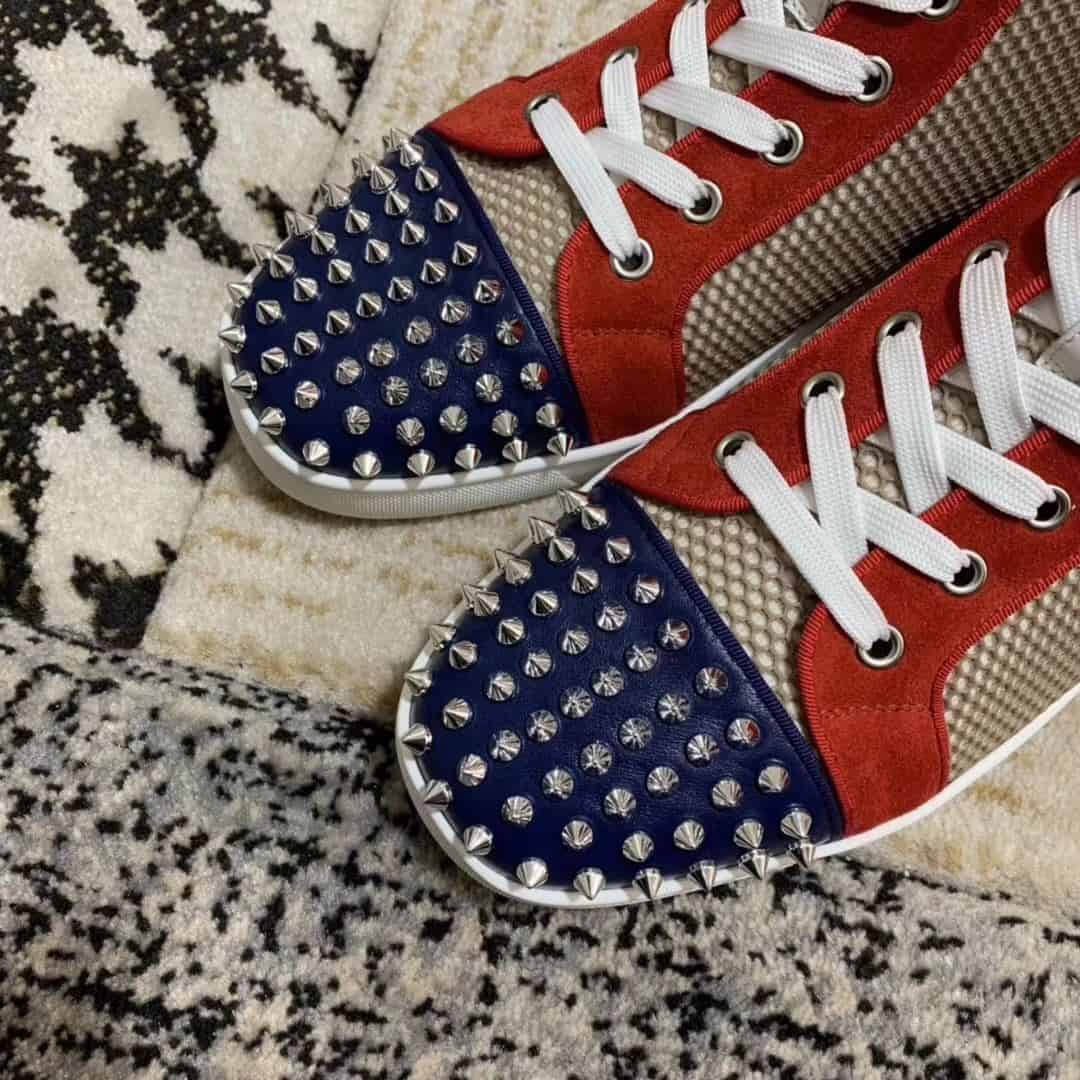 Ch**an louboutin high top sneaker - cl40