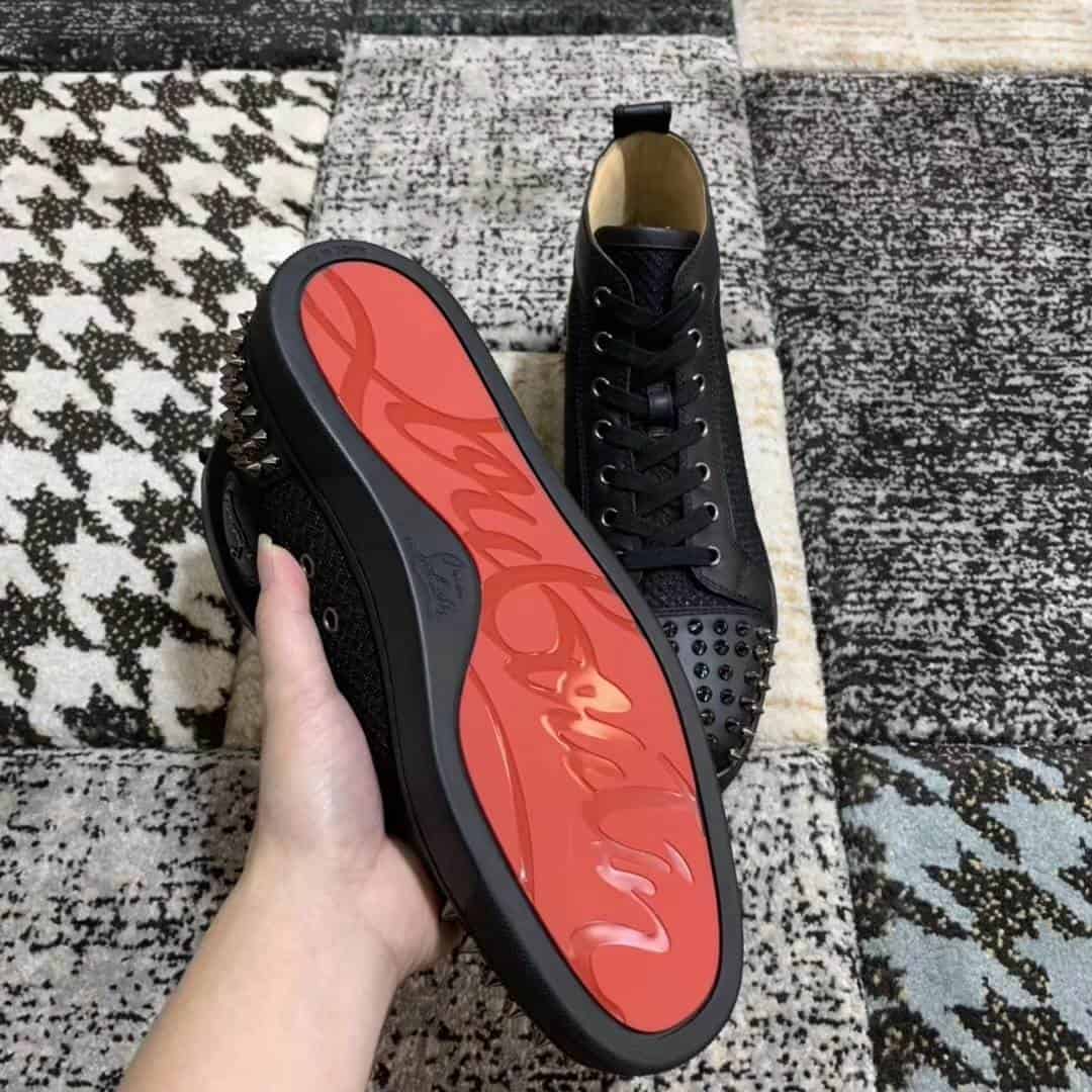 Ch**an louboutin high top sneaker - cl4