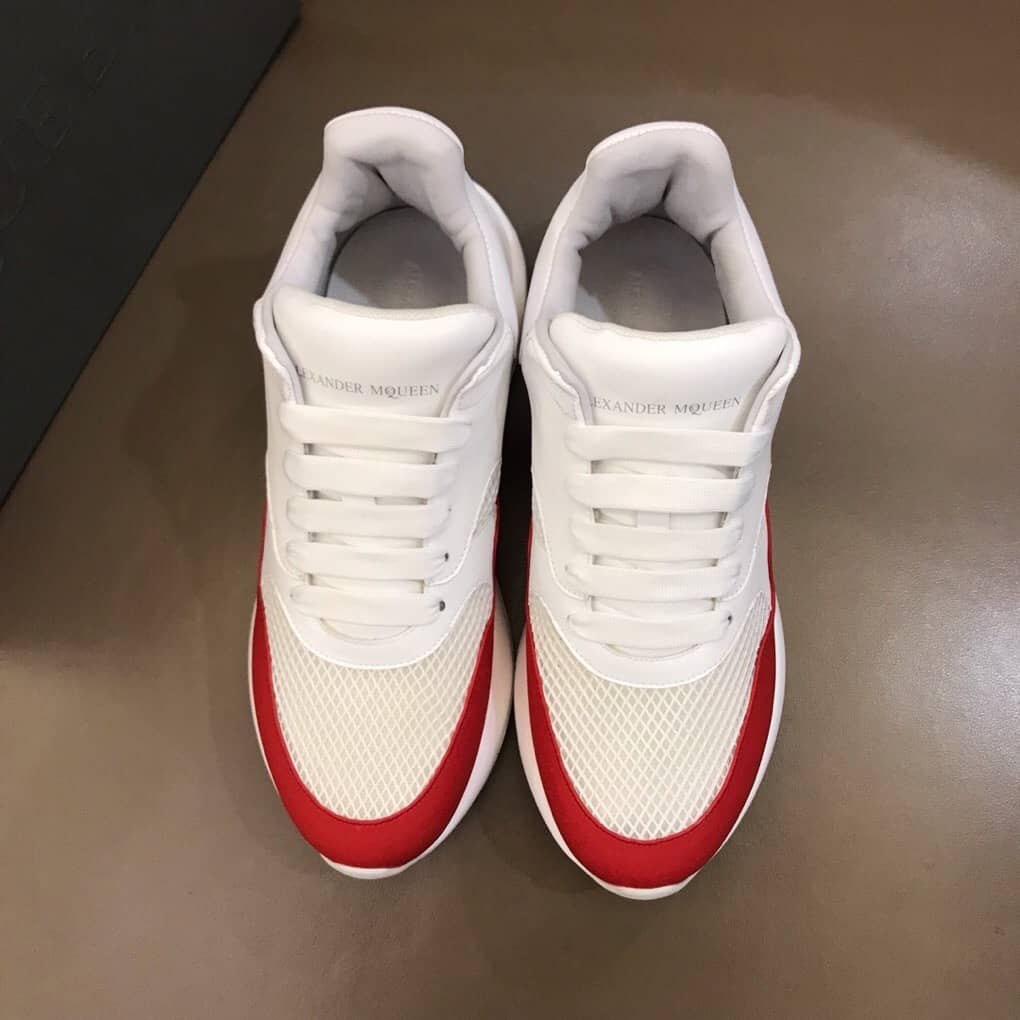 ale*d*r M*Q*en nappa sneaker - am22