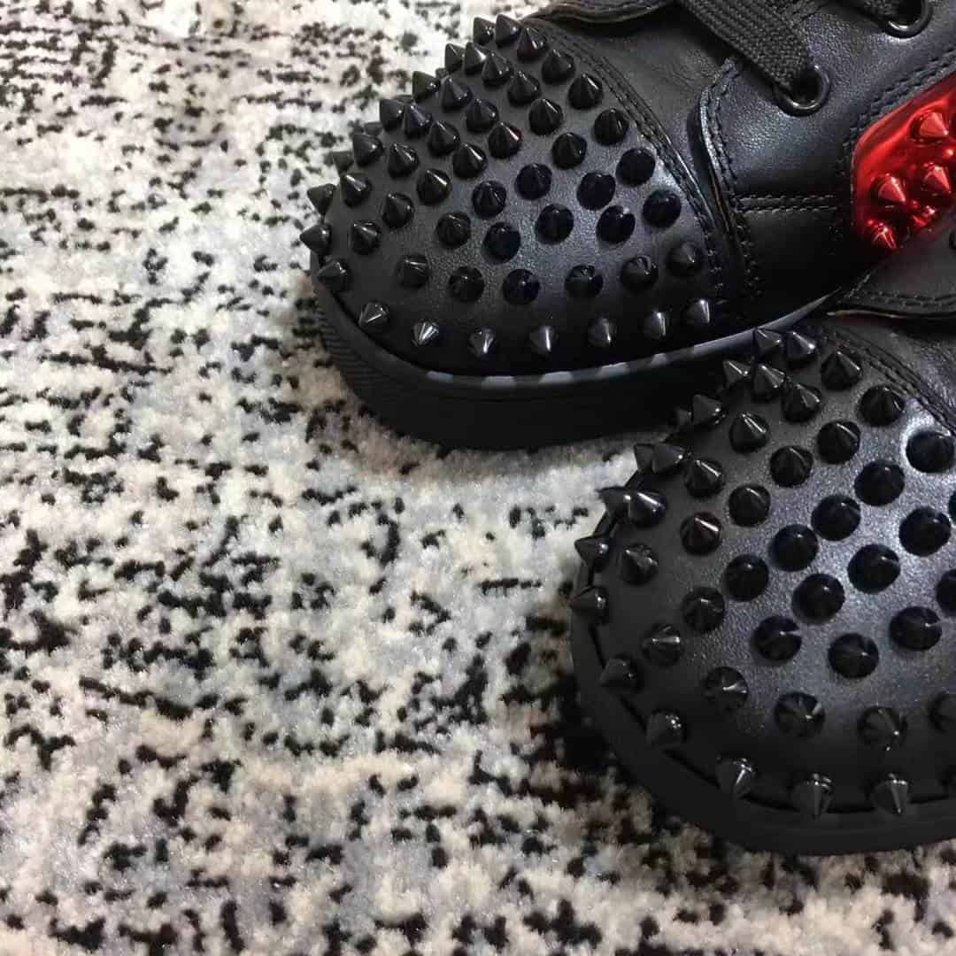 Ch**an louboutin high top sneaker - cl43