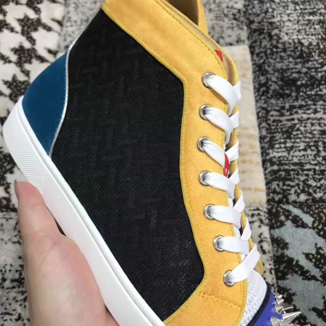 Ch**an louboutin high top sneaker - cl35