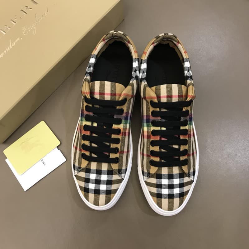 B**rry rainbow vintage check trainers - bbr15