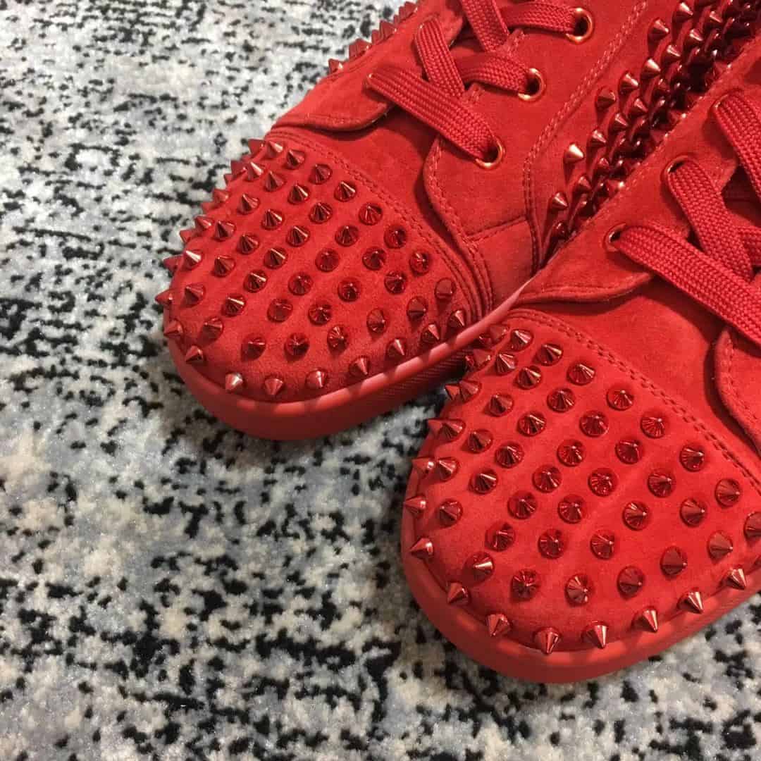 Ch**an louboutin high top sneaker - cl11