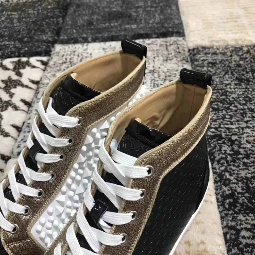 Ch**an louboutin high top sneaker - cl24