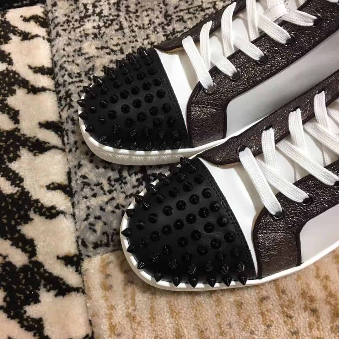 Ch**an louboutin high top sneaker - cl38