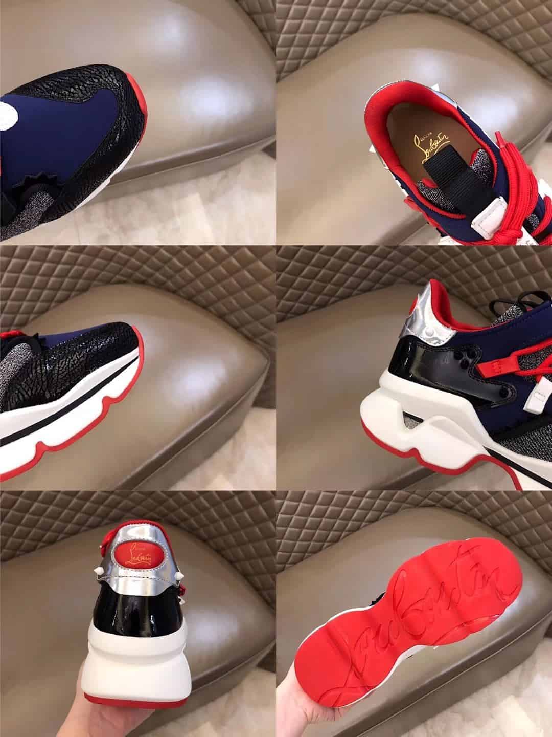 Ch**an louboutin red- runner sneaker
