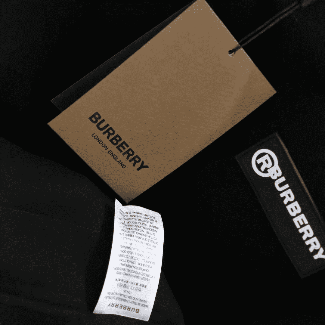 B**rry vintage check panel t-shirt - bbr62