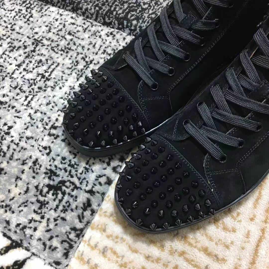 Ch**an louboutin high top sneaker - cl14