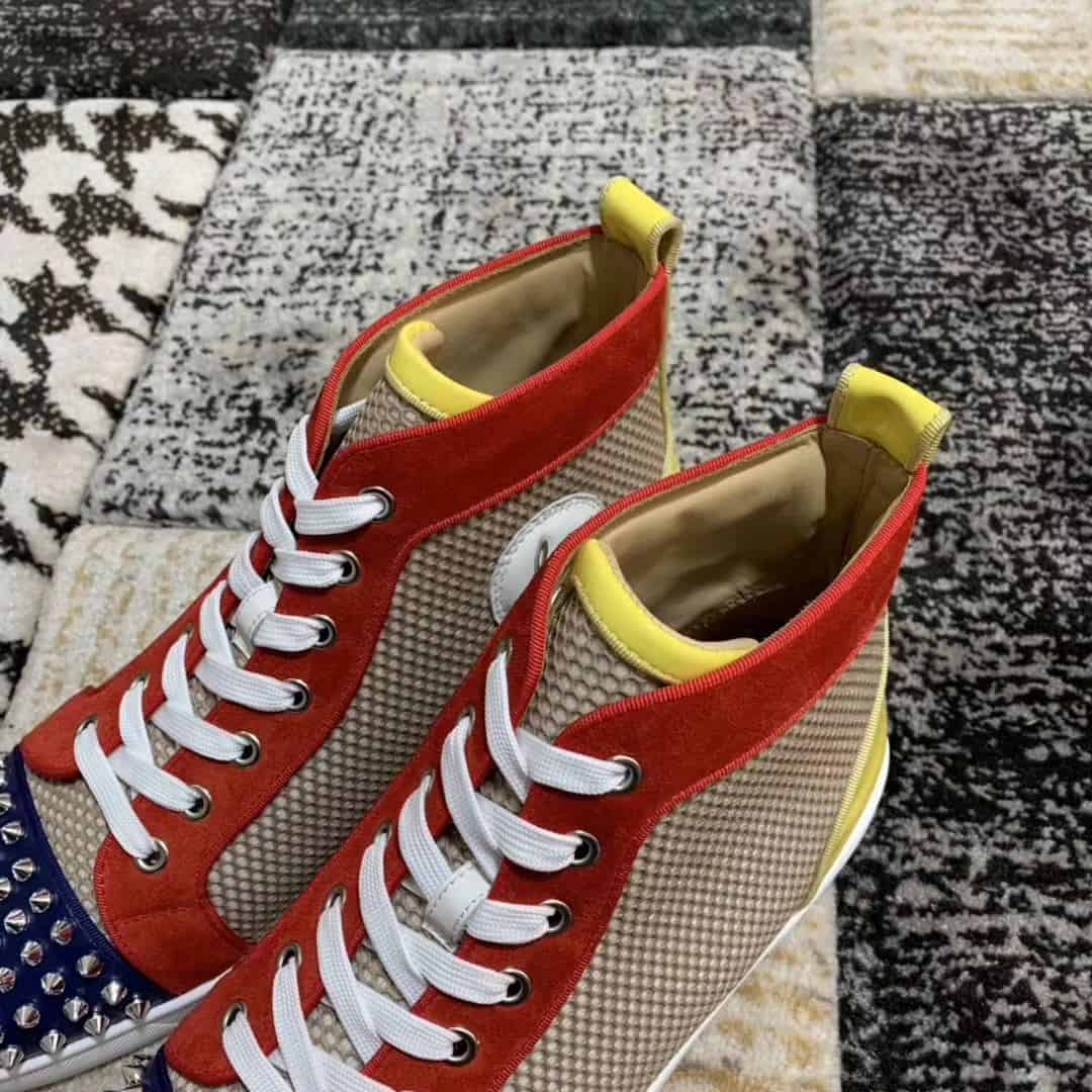 Ch**an louboutin high top sneaker - cl40