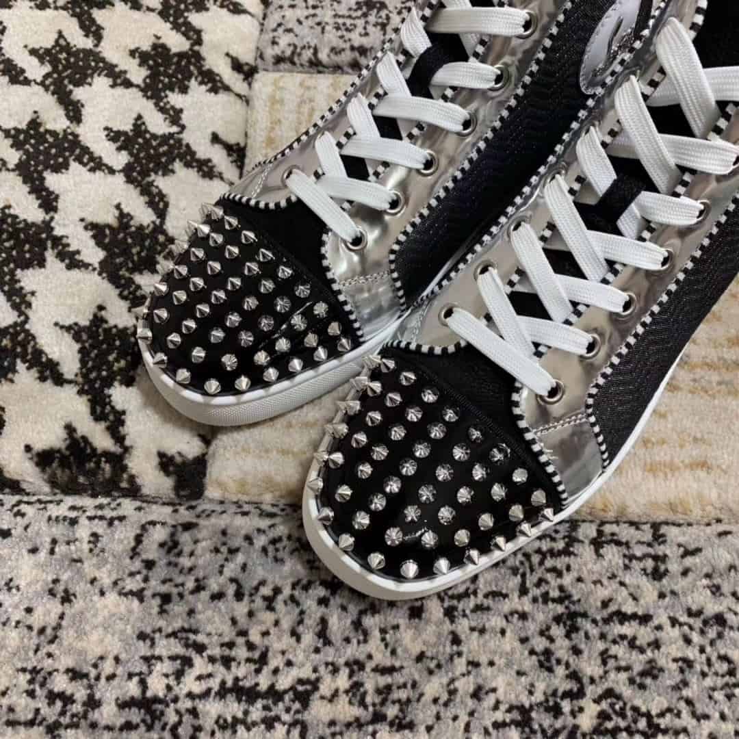 Ch**an louboutin high top sneaker - cl22