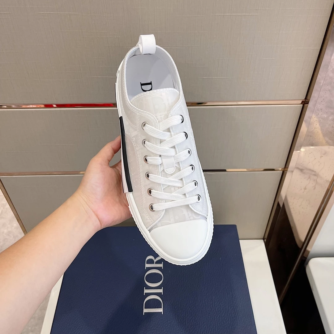 D*or "b23" low-top D*or oblique sneaker - cd7