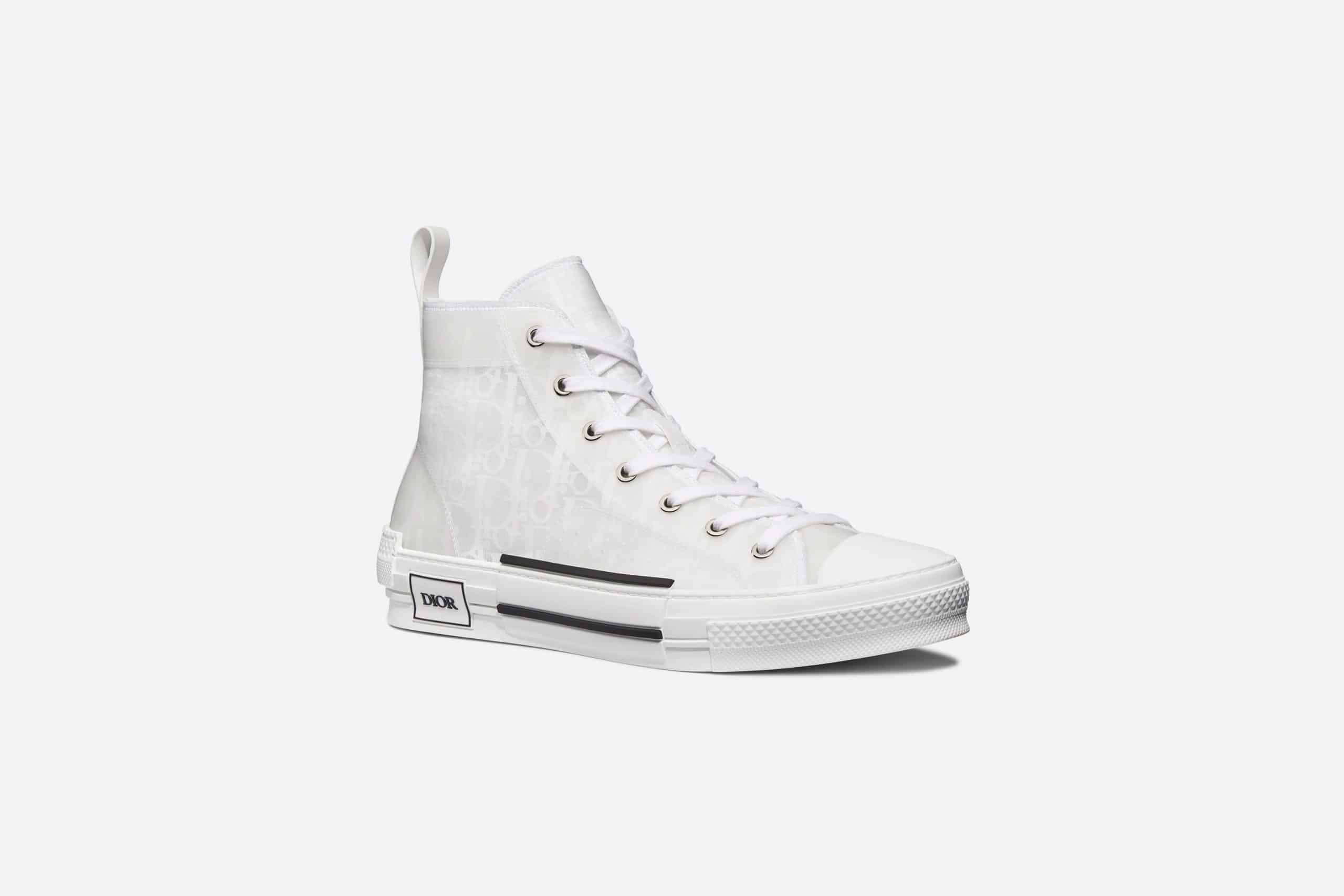 D*or limited edition "b23" high-top D*or oblique sneaker- cd15