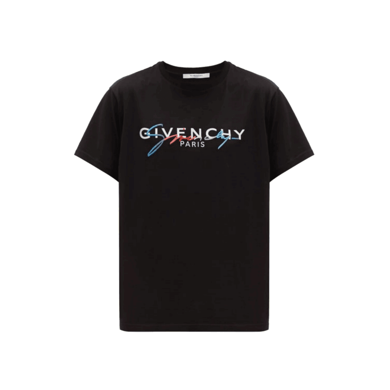GIVENCHY RAINBOW SIGNATURE COTTON T-SHIRT - GVC4