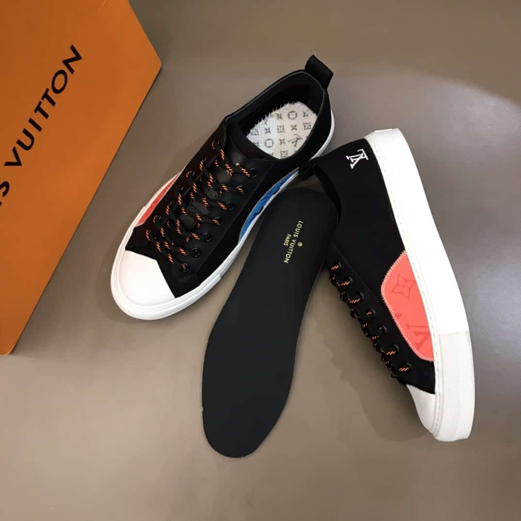 l0*is V*t0n tattoo sneaker black - lv128