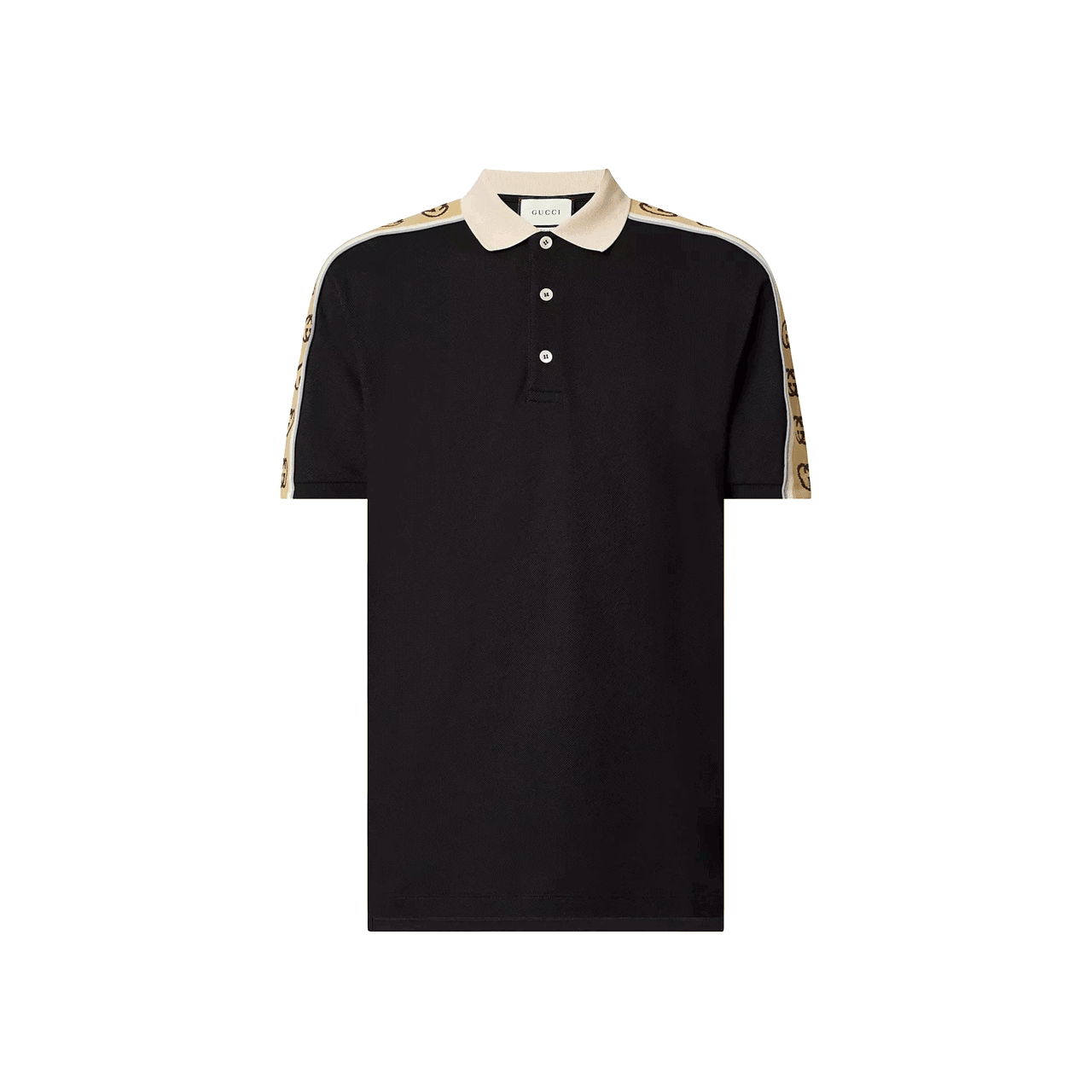 G*u*i web stripe polo shirt - gc88