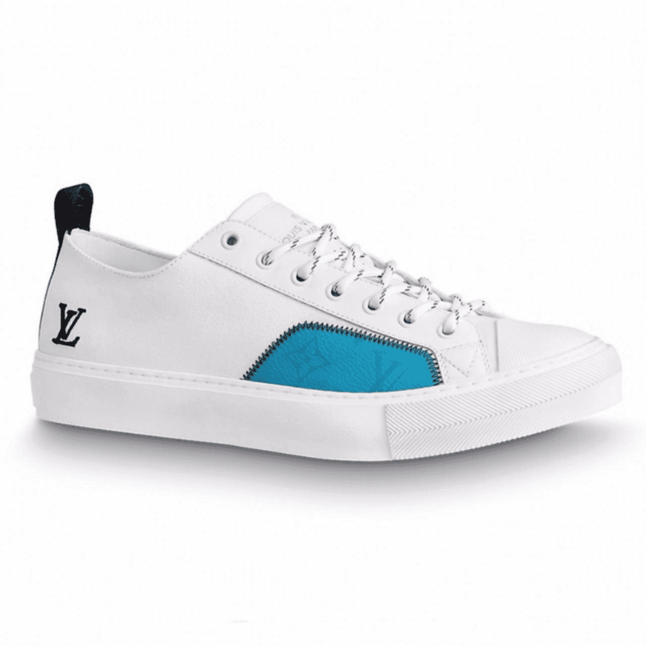 l0*is V*t0n tattoo sneaker white