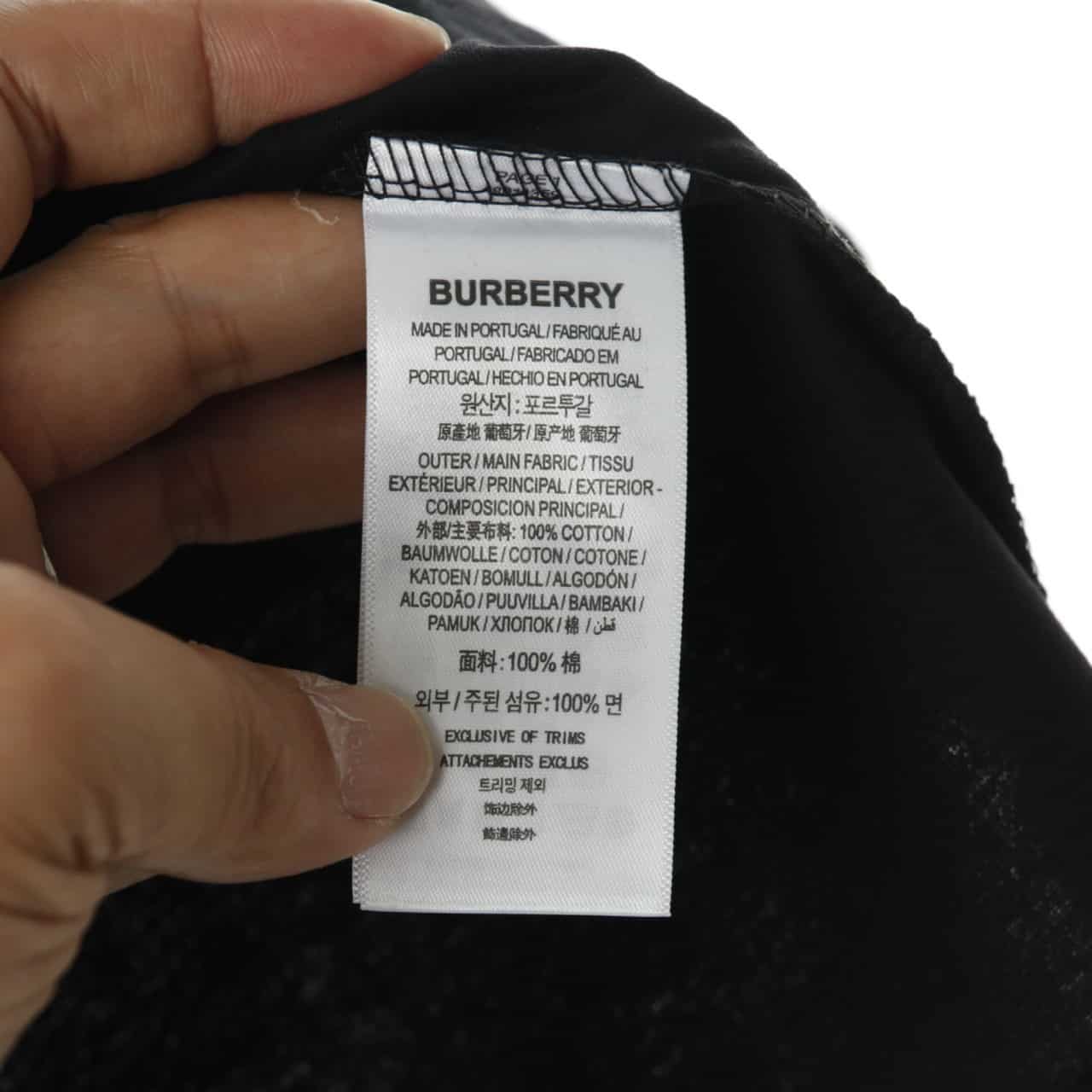 B**rry london embroidered logo t shirt