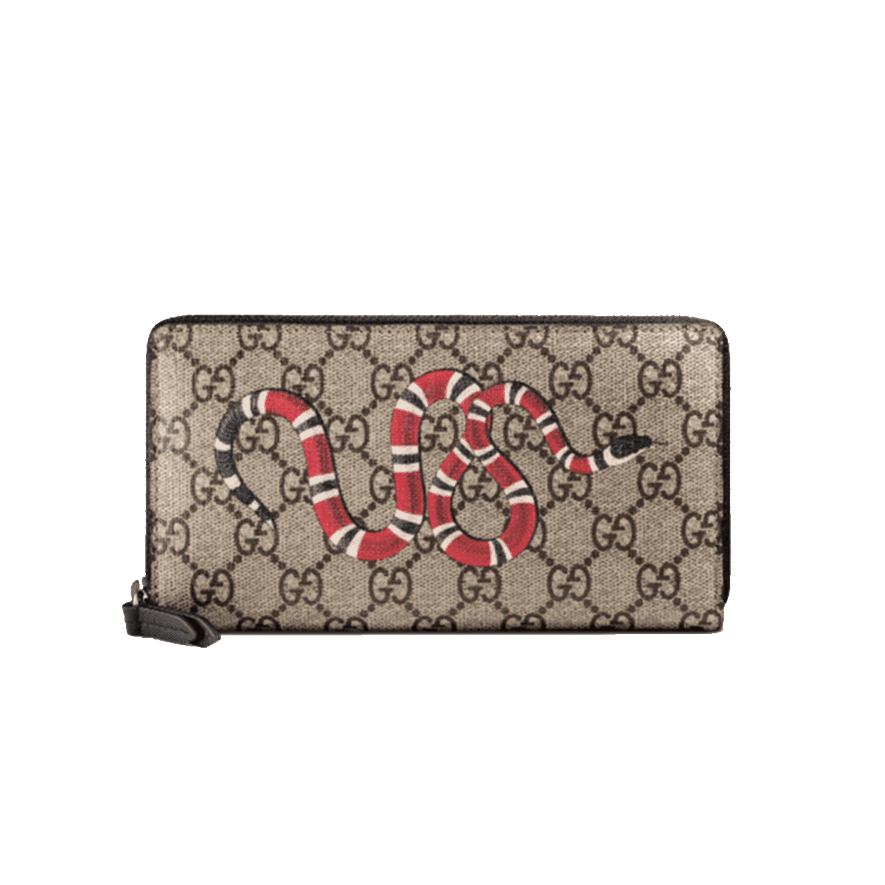 g*u*i wallet kingsnake print gg S*p*e zip gc2