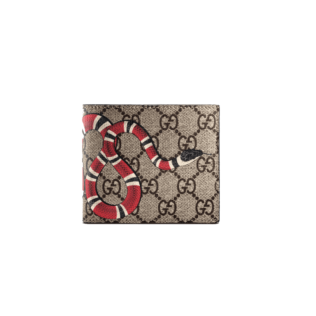 g*u*i kingsnake print gg S*p*e wallet