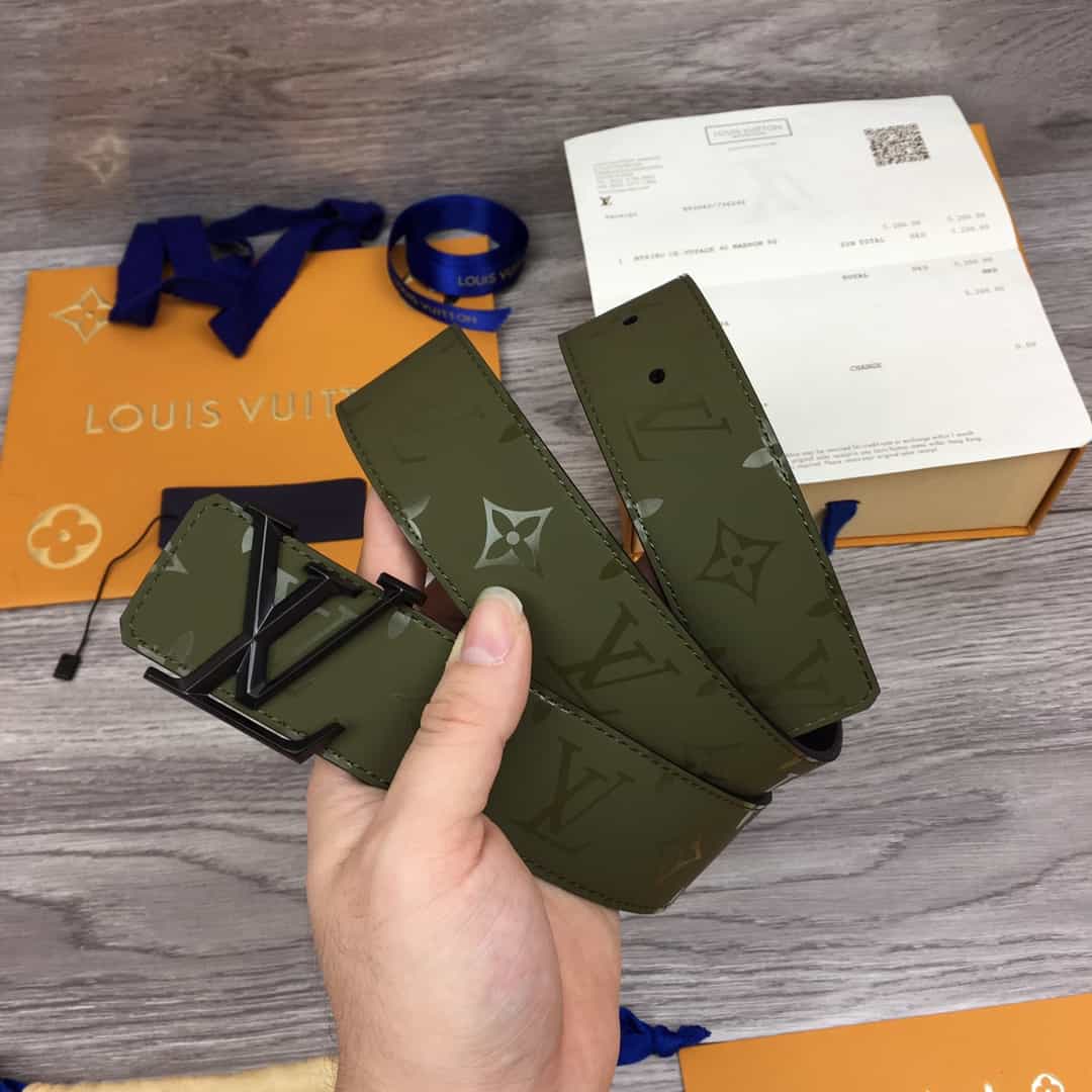 l0*is V*t0n lv pyramide 40mm reversible belt