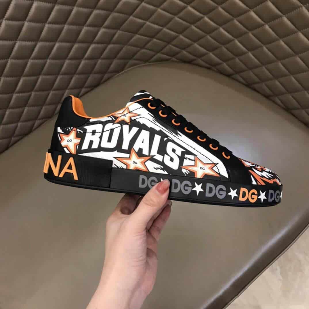 DOLCE & GABBANA PORTOFINO JUNGLE SPORT SNEAKERS - DG88