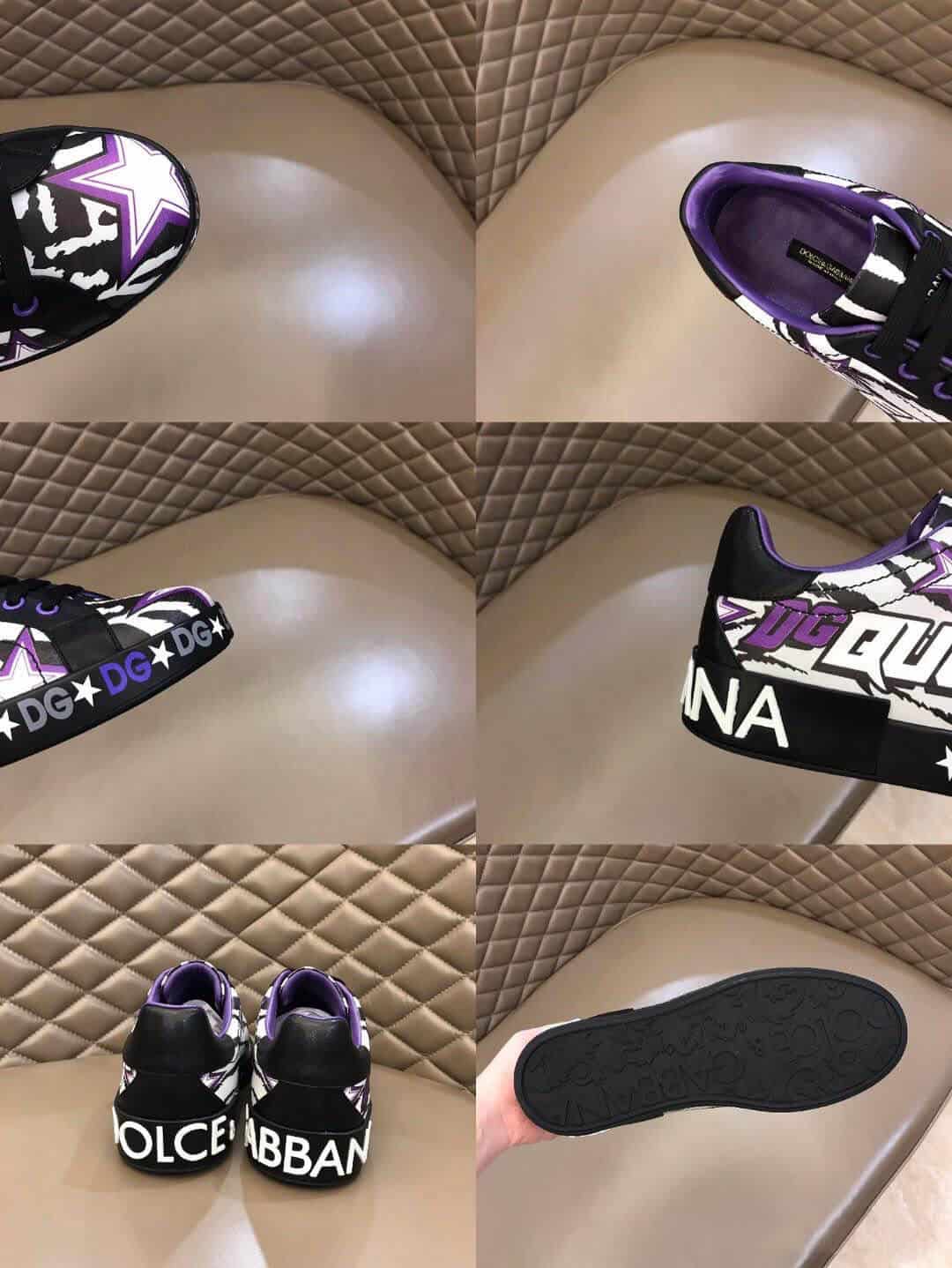 DOLCE & GABBANA PORTOFINO JUNGLE SPORT SNEAKERS - DG89