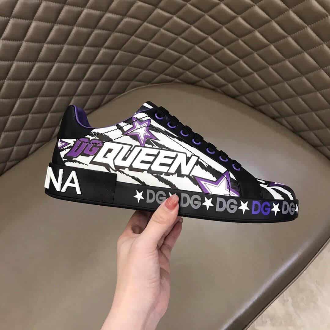 DOLCE & GABBANA PORTOFINO JUNGLE SPORT SNEAKERS - DG89