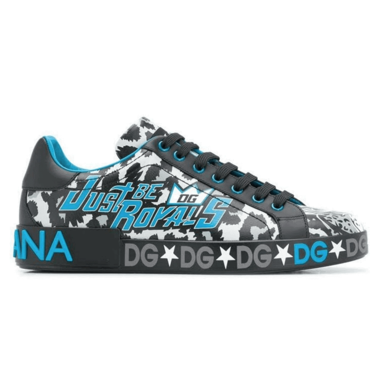 DOLCE & GABBANA PORTOFINO JUNGLE SPORT SNEAKERS - DG90