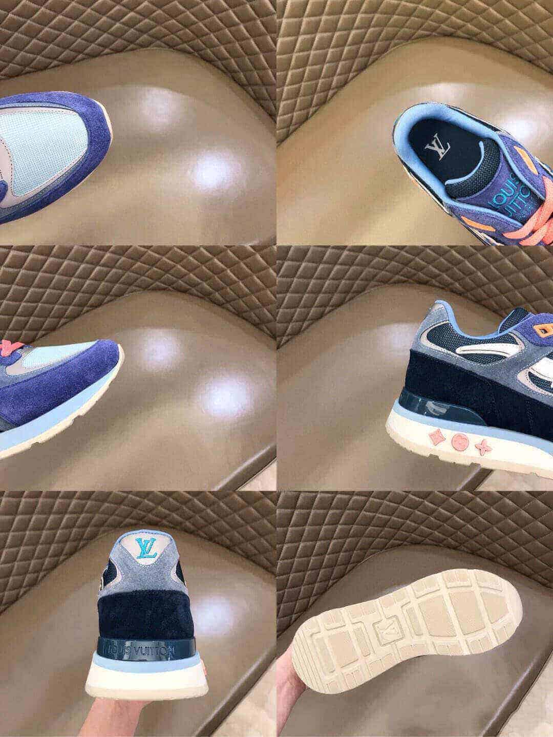 l0*is V*t0n initials 'run away' sneakers - lv270