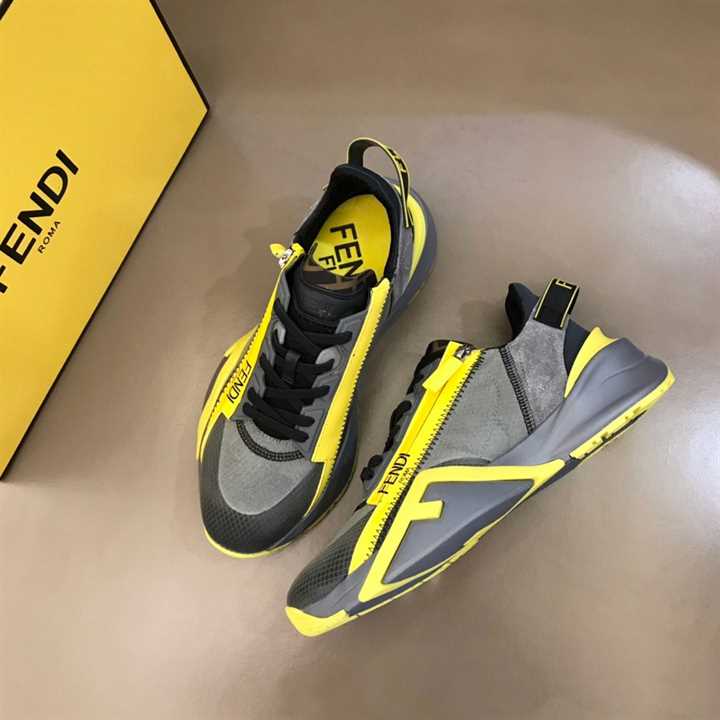 F**di chunky lace-up trainers - fd21