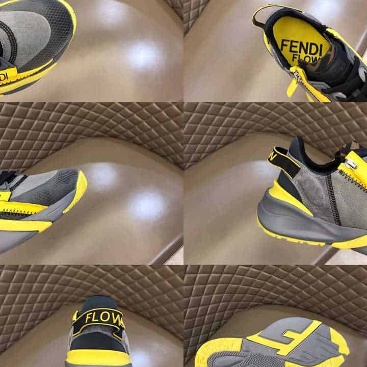 F**di chunky lace-up trainers - fd21