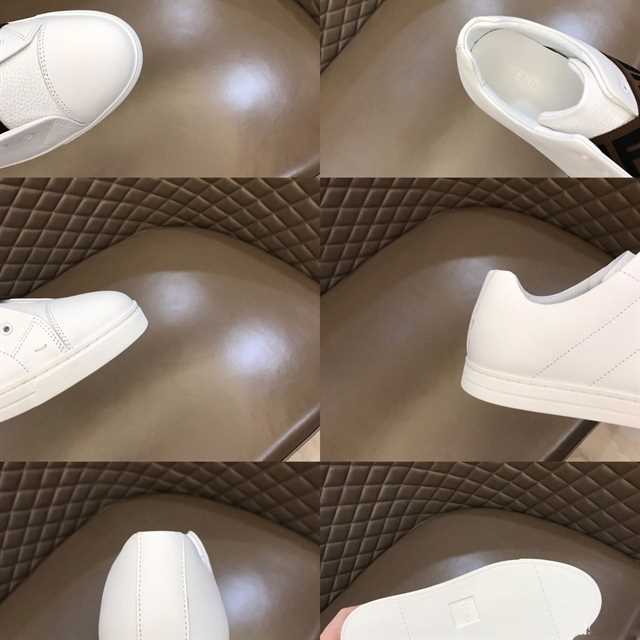 F**di crisscross ff straps slip-on sneakers - fd10