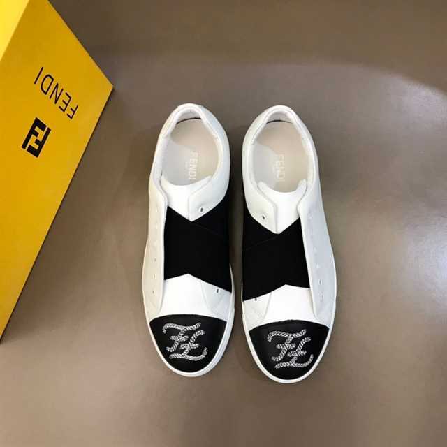 F**di ff motif slip-on sneakers - fd12