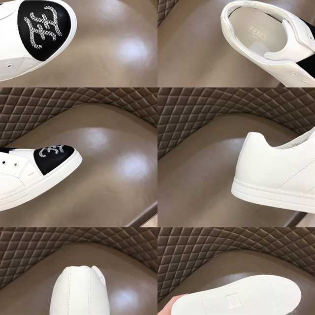 F**di ff motif slip-on sneakers - fd12