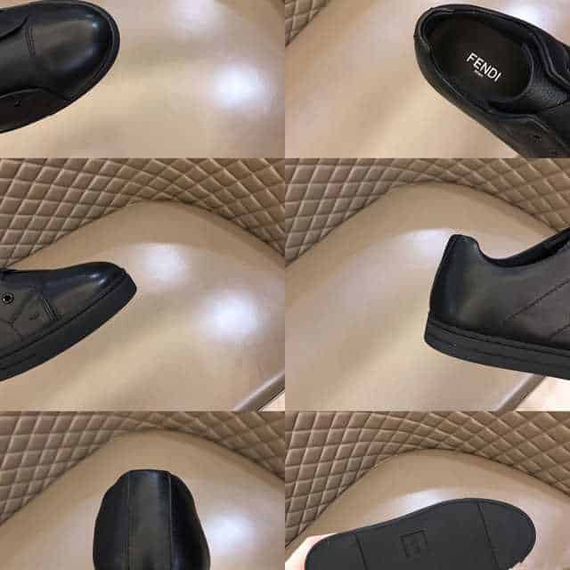 F**di ff motif slip-on sneakers - fd13