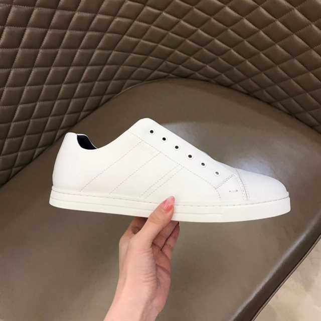 F**di logo-strap low-top sneakers - fd11