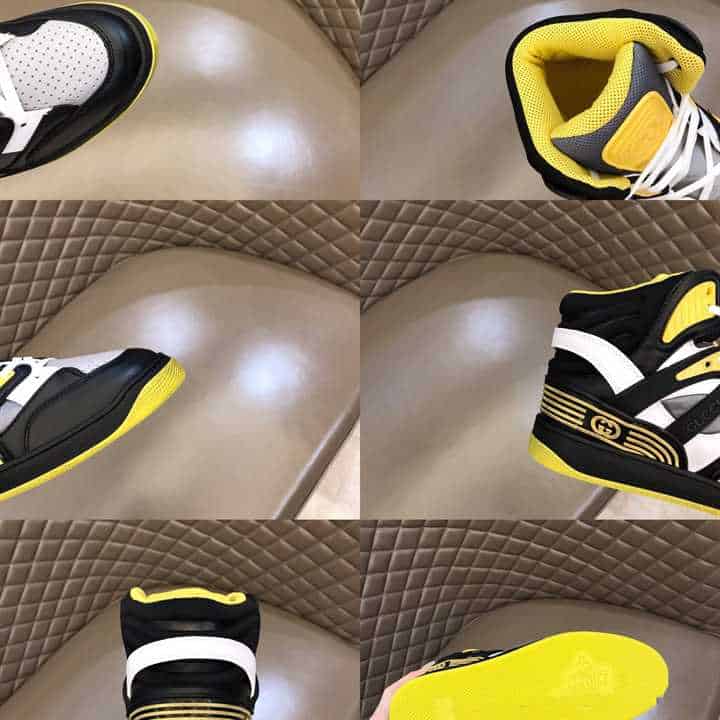 G*u*i basket sneakers black demetra - gc064