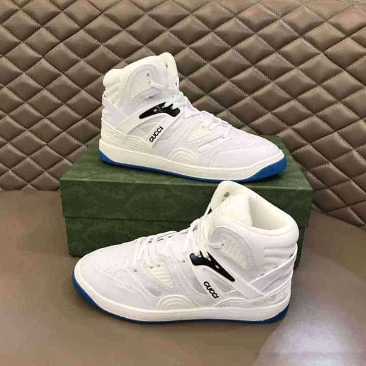 G*u*i basket sneakers white demetra - gc066