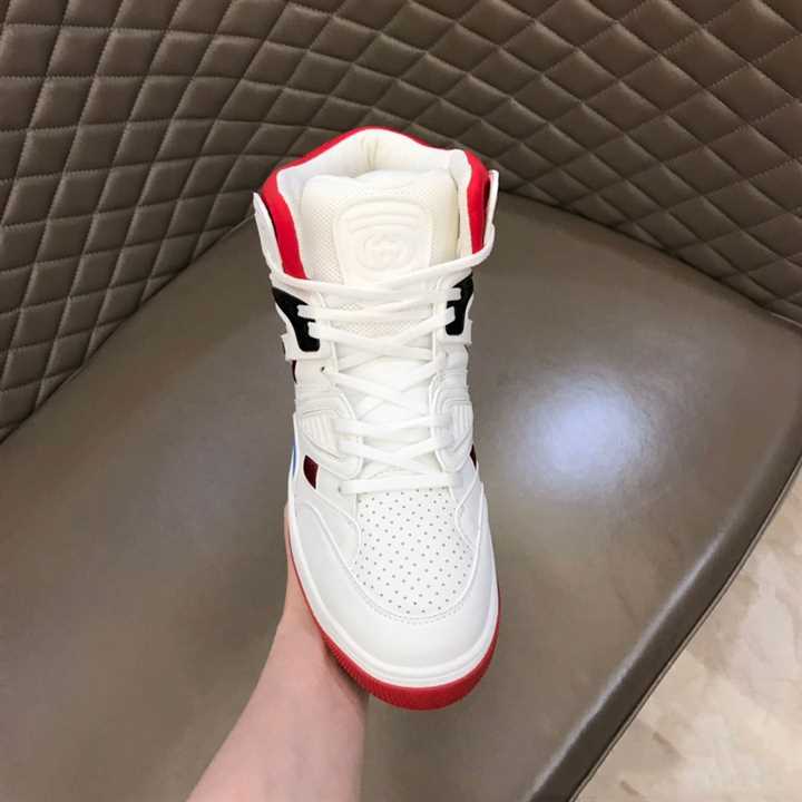 G*u*i basket sneakers white demetra - gc068