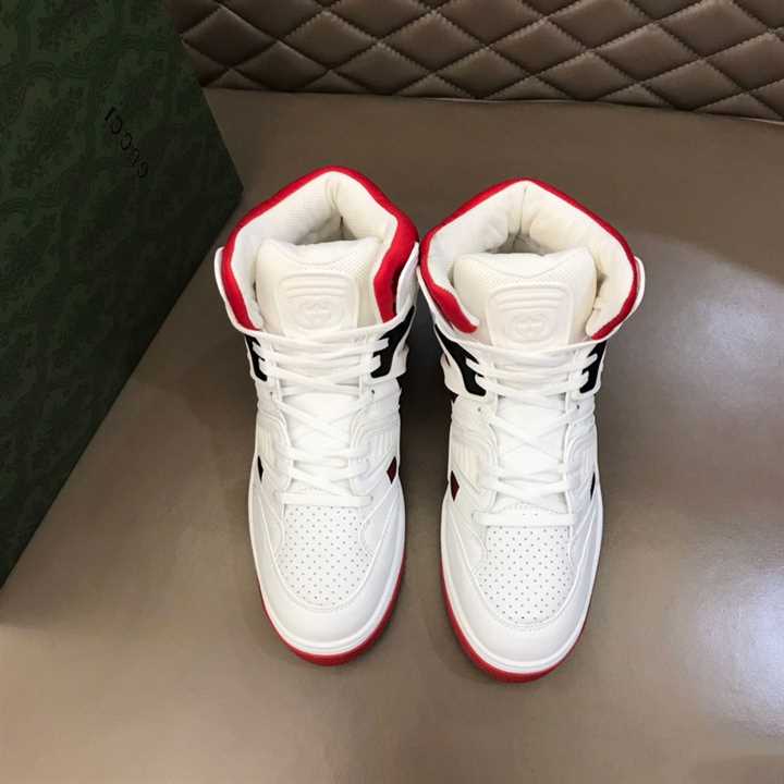 G*u*i basket sneakers white demetra - gc068