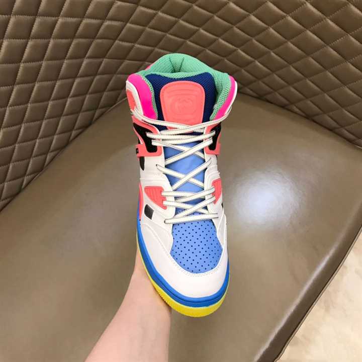 G*u*i basket sneakers white demetra - gc069