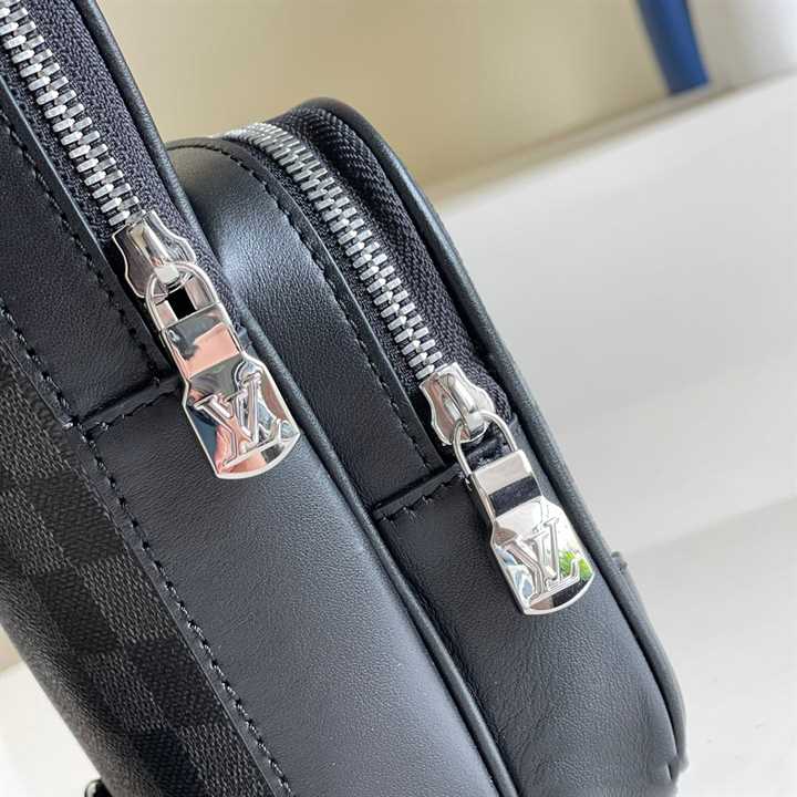 l0*is V*t0n amazone slingbag gray damier graphite 3d coated canvas n50012