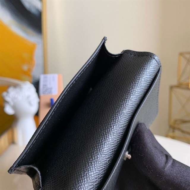 l0*is V*t0n envelope carte de visite damier graphite canvas n63338 - rrg048